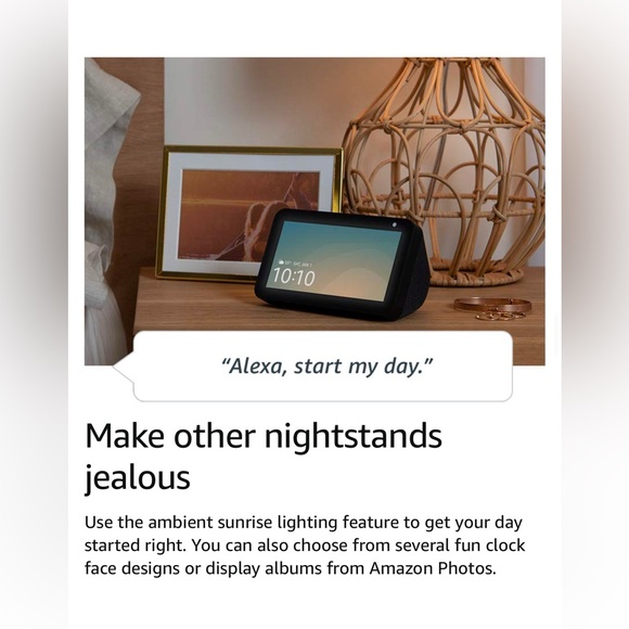 Echo Show 5 (1st Gen, 2019 release) -- Smart display with Alexa – stay connected - Picture 17 of 17